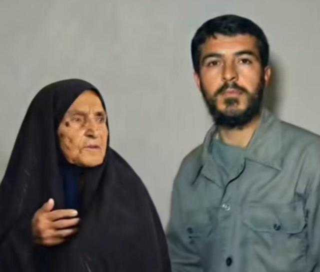 تشییع مادر سردار شهید الیاس ارجمند در لردگان