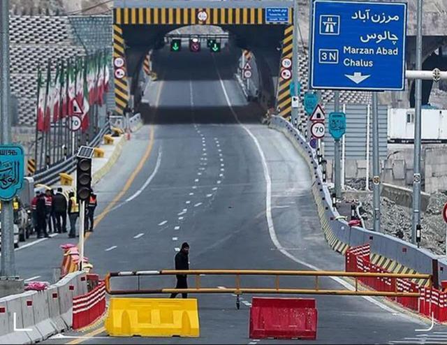 جاده کرج - چالوس بسته است؛ تردد فقط برای افراد بومی میسر است