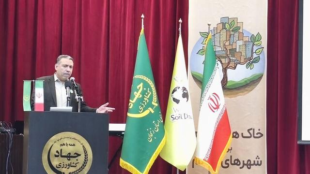 مدیر حفاظت محیط زیست زنجان: بحران خاک در کشور جدی‌تر از بحران آب است  