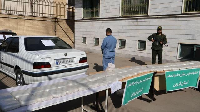 کشف ۵۰ کیلوگرم هرویین در قزوین با پوشش سفر خانوادگی