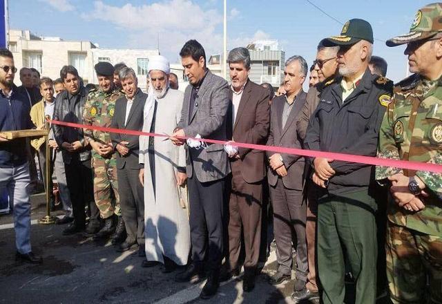 پروژه تقاطع غیرهمسطح تکیه و چمن سنندج بهرهبرداری شد