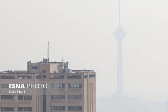 وضعیت هوای تهران پس از نم نم باران