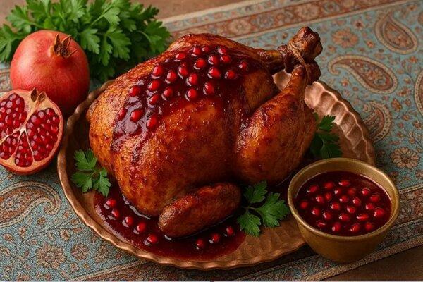 آموزش آشپزی / طرز تهیه مرغ با سس انار برای شام یلدا