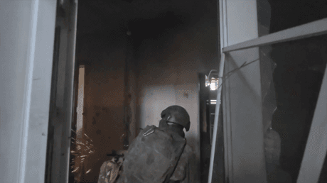 WATCH Russian troops clear key frontline city