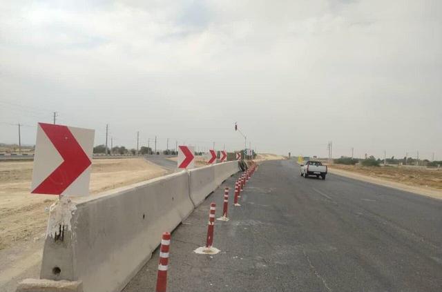 ورودی اصلی شهر گناوه مسدود شد