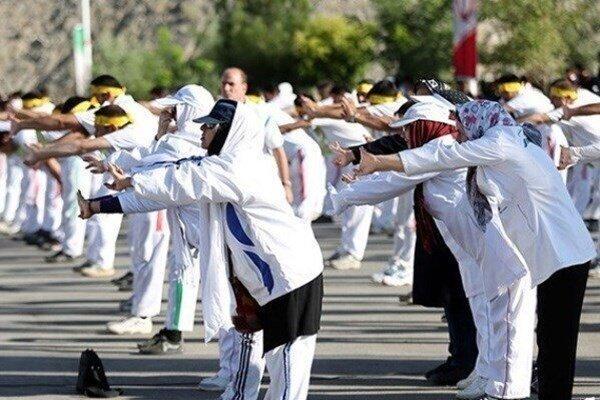 جشنواره ورزشی خشت بهشت بانوان شاغل در شهرداری تهران برگزار شد