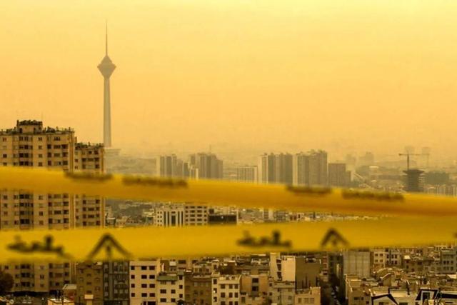 تهران در رتبه هفتمِ ۱۰ شهر اول آلوده در جهان
