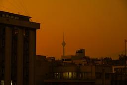 کیفیت هوای امروز تهران در وضعیت قرمز