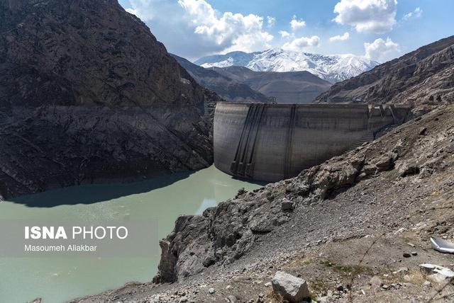 مخازن سدهای تهران همچنان بی‌نصیب از بارش باران