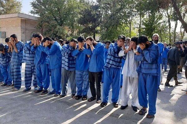 دستگیری ۲۳۰ سارق و مالخر در قالب ۵۵ باند