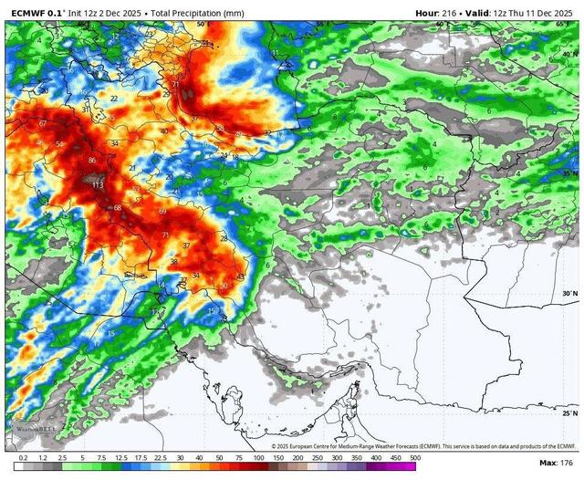 ۱۰ روز پر از برف و باران در پیش است | از بارش‌های نافع و گسترده در کشور لذت ببرید