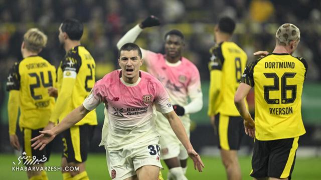 ویدیو| خلاصه بازی دورتموند ۰ - بایرلورکوزن ۱/ بروسیا یک جام را از دست داد!