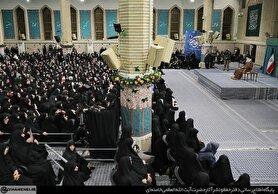 هزاران نفر از زنان و دختران با رهبر معظم انقلاب دیدار داشتند