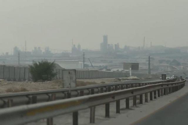 پاییزِ بی‌نَفَس در کنگان؛ هوای آلوده شهر در جوار تراکم صنایع