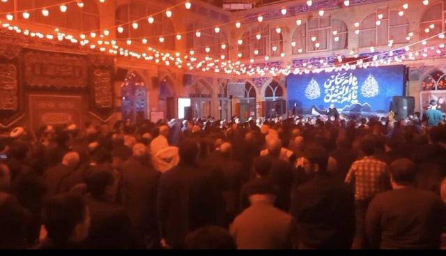 عزاداری مردم دامغان در شهادت ام‌البنین(س)