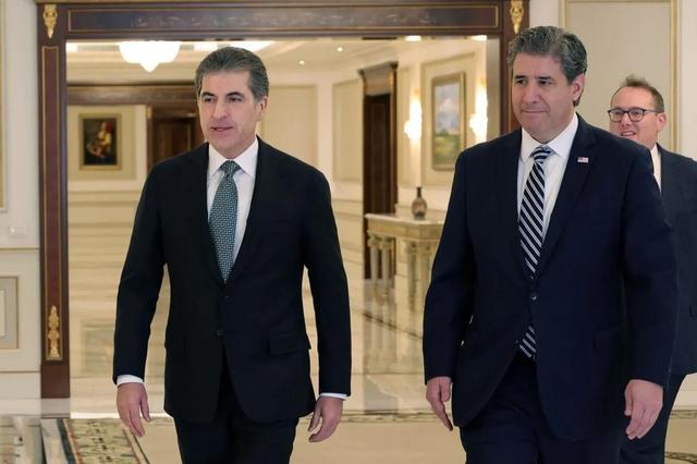 تأکید نچیروان بارزانی و معاون وزیر خارجه آمریکا بر پیگرد قانونی عاملان حمله به کورمور