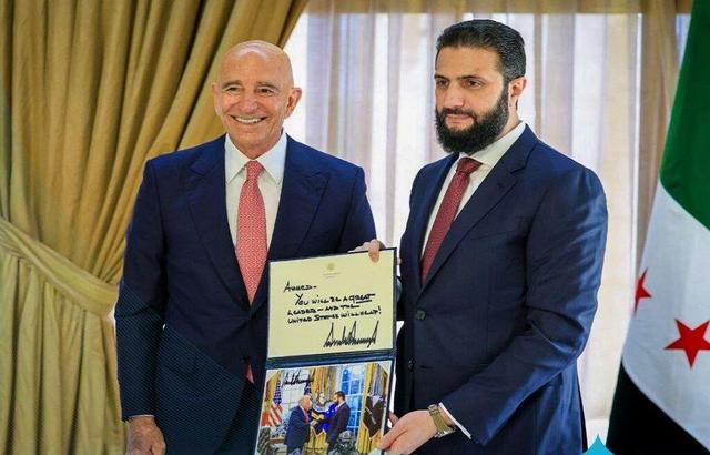 حمایت ترامپ از جولانی با ارسال یک پیام مکتوب