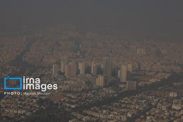کیفیت هوای تهران در وضعیت قرمز