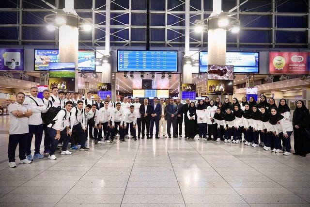  والیبال دانش‌آموزان جهان؛ کاروان والیبال ایران وارد چین شد