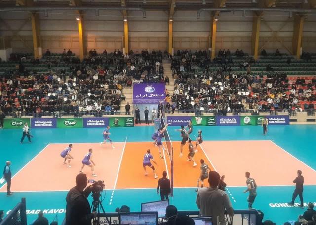 سرمربی والیبال استقلال گنبد: باحمایت هواداران، پیروز شدیم+فیلم