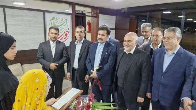 معاون توسعه روستایی و مناطق محروم رییس جمهور وارد خوزستان شد