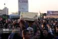 تشییع باشکوه پیکر شهید گمنام هشت سال دفاع مقدس در هشتبندی