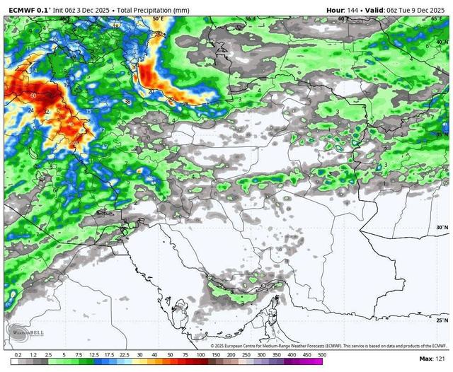 هجوم ابرهای بارش‌زا به ایران | اعلام زمان دقیق آغاز بارش‌های سنگین و فراوان در کشور