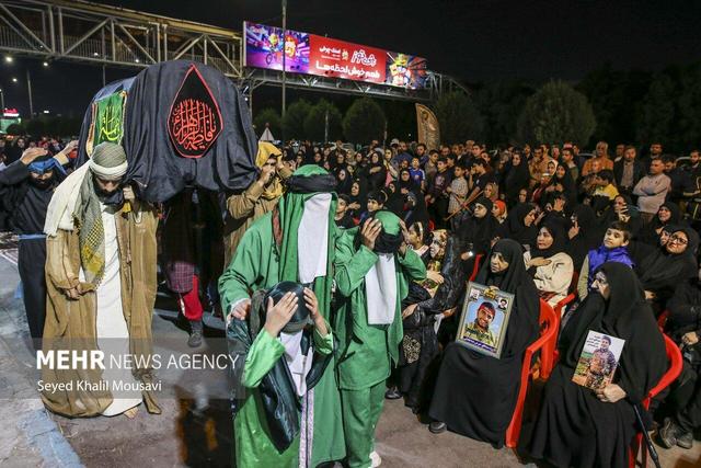 نمایش خیابانی شام شهادت حضرت ام البنین (س)