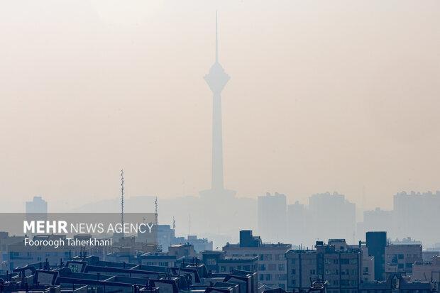 هوای تهران همچنان در وضعیت ناسالم است