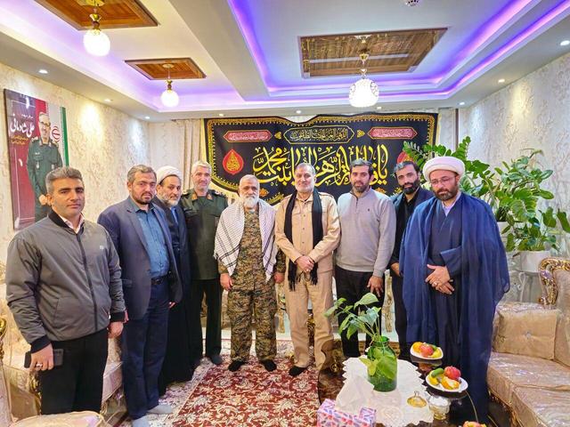 تجلیل از مقام سردار شهید علی شادمانی در سالروز وفات حضرت ام‌البنین (س)