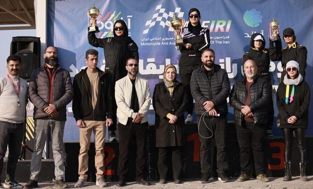 برترین‌های راند سوم آفرود بانوان کشور معرفی شدند