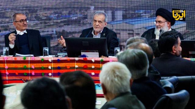 پزشکیان: اگر با هم باشیم کسی نمی‌تواند ما را تهدید به تسلیم کند