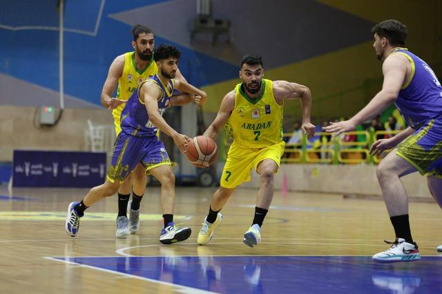 پالایش نفت آبادان پیروز دربی بسکتبال خوزستان