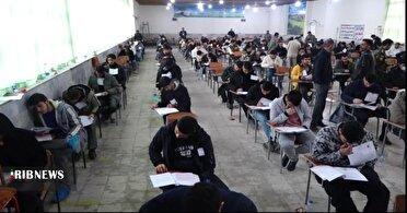 برگزاری آزمون ورودی دانشگاه افسری ارتش در سنندج