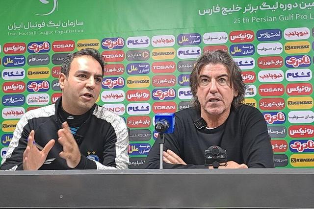 ساپینتو: نیمه اول بازیکنان فقط نگاه می‌کردند/ در نیمه دوم خیلی قوی‌تر بودیم