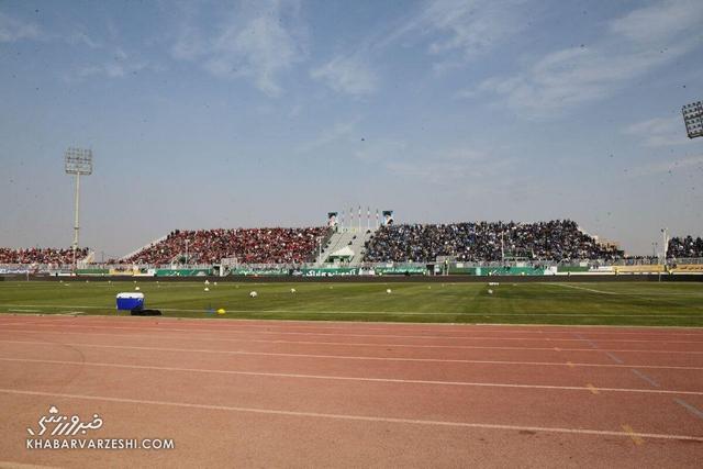 وضعیت أسفناک چمن ورزشگاه میزبان دربی +عکس