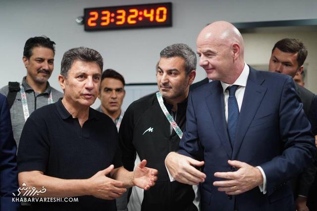 فیفا در واشنگتن به استقبال قلعه‌نویی رفت