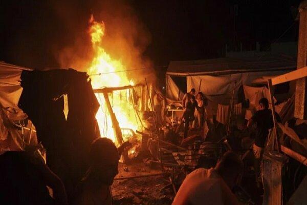 حمله جدید صهیونیستها به چادرهای آوارگان در خان یونس