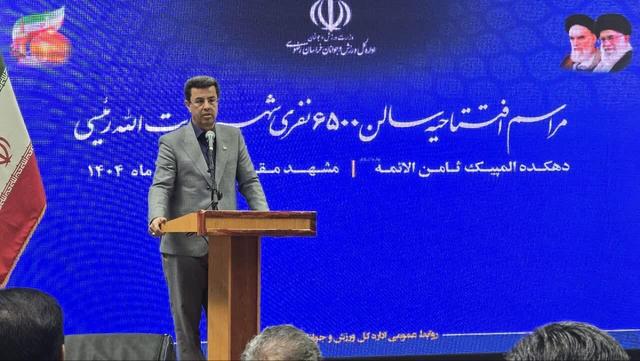 زارعی: سالن شهید رئیسی گشایش افقی تازه برای ورزش مشهد است