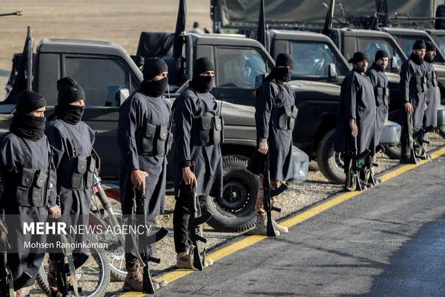نمایش قدرت همکاری شانگهای علیه تروریسم در شبستر