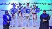 طلای قهرمانِ قهرمانان برای دختر تکواندوی قم