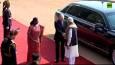 پوتین با لیموزین اختصاصی‌اش به کاخ ریاست‌جمهوری هند رفت + فیلم
