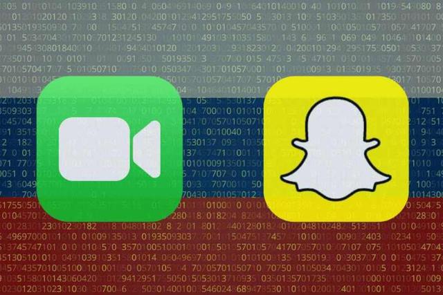 فیس‌تایم و اسنپ‌چت در روسیه فیلتر شدند