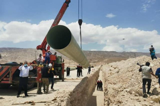 افتتاح ابرپروژه انتقال آب دریا به فولاد مبارکه با حضور رئیسجمهور