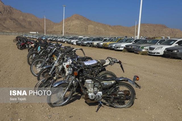 تعیین تکلیف بیش از ۸۰۰ دستگاه خودرو و موتورسیکلت پس از ۱۰ سال توقیف