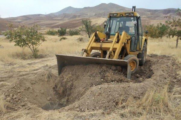 انسداد ۱۳۶۰ حلقه چاه غیرمجاز در کرمانشاه طی امسال