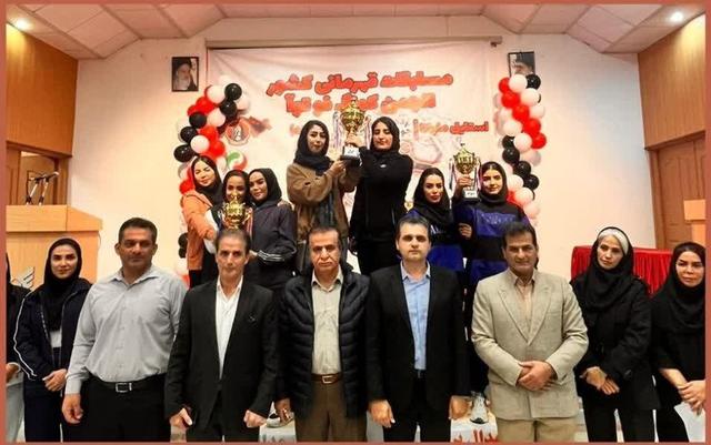 تیم بانوان کردستان قهرمان مسابقات کونگفوتوآ کشور شد