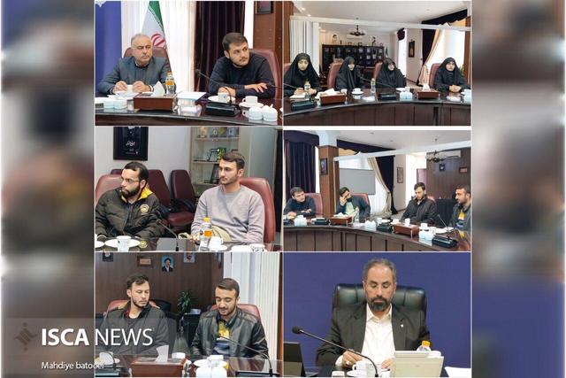 اولین نشست مرکز هماهنگی بسیج دانشجویی دانشگاه‌های آزاد قزوین برگزار شد