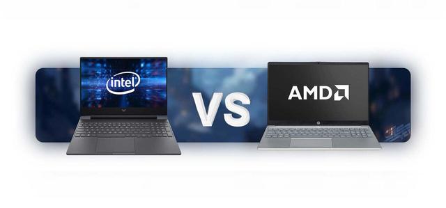 مقایسه قدرت پردازندههای اینتل و AMD در لپتاپهای HP