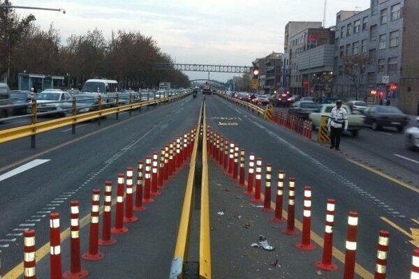 اجرای طرح خط ویژه حمل و نقل همگانی در تهران از صبح امروز آغاز شد